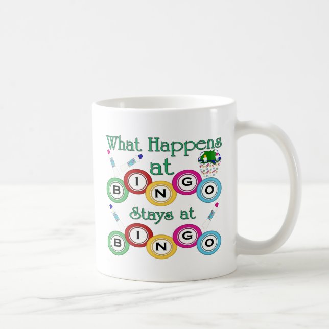 Mug Ce qui se produit au bingo-test (Droite)