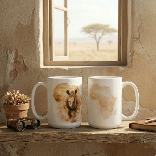 Mug Ceci est Africa Rhino   African Strength Wildlife