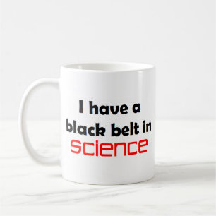 Mug Ceinture noire de la Science