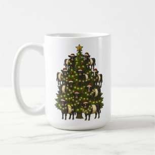 Mug Ceinture Rétro Vintage Arbre de Noël Galloway à Ce