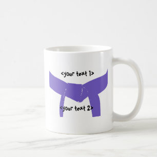 Mug Ceinture violette des arts martiaux