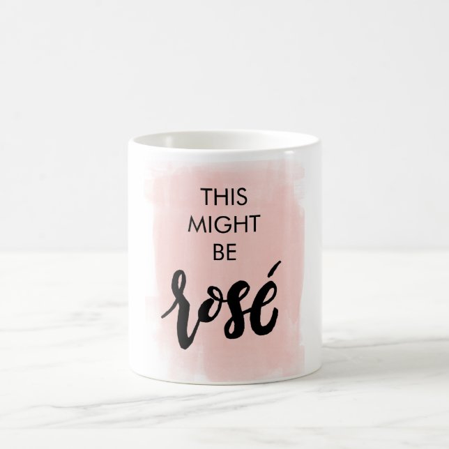Mug Cela Pourrait Être De La Musique Rosée (Centre)