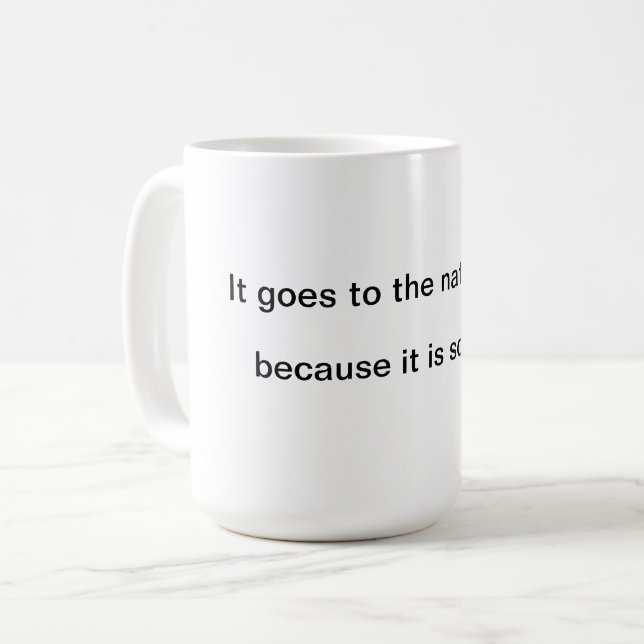 Mug cela va à la nature (Devant gauche)