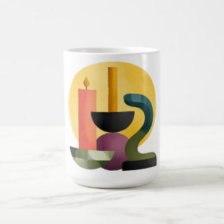 Mug Célébration d'anniversaire abstraite