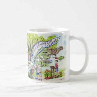Mug célébration d'arbre et de jardin d'oiseau