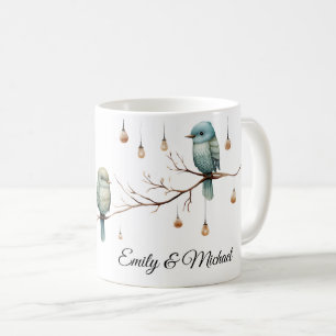 Mug Célébration des Inséparables rustiques du bois