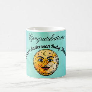 Mug Célébration du Baby shower de la Lune