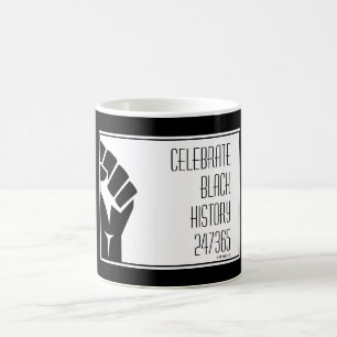Mug CÉLÉBRER L'HISTOIRE NOIRE 247365 BHM personnalisé