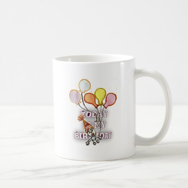 Mug Célébrez avec notre joyeux anniversaire de bienven (Droite)