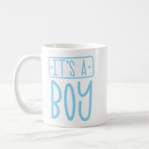 Mug Célébrez le nouveau bébé garçon Baby shower cadeau