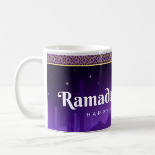 Mug Célébrez Ramadan Kareem Bleu Blanc