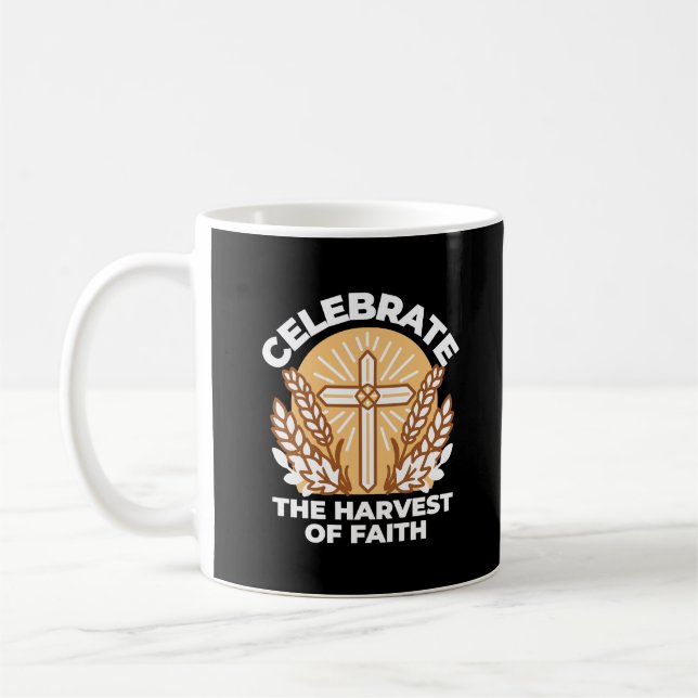 Mug Célébrons la foi avec la récolte - Art Inspiration (Gauche)