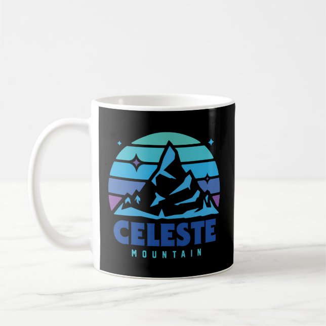 Mug Celeste Mountain Jouer aux jeux vidéo (Gauche)