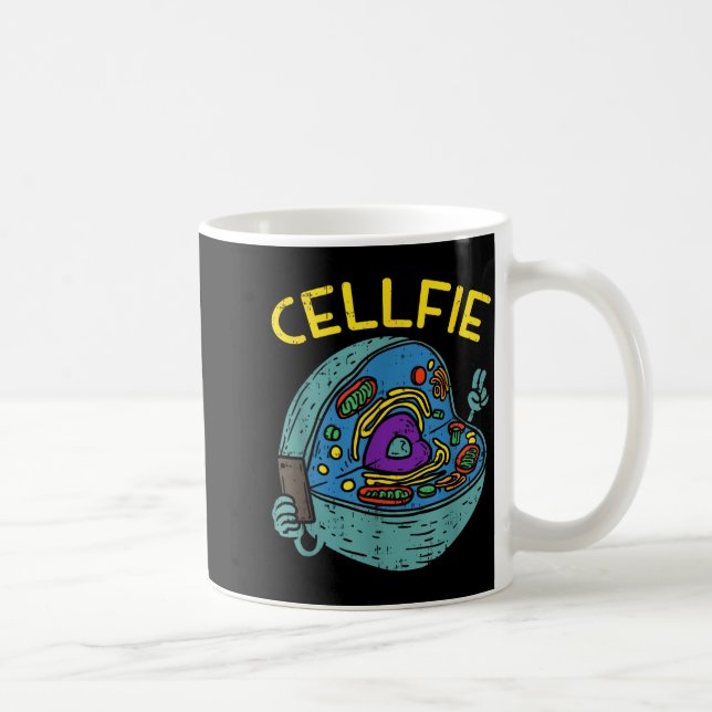 Mug Cell Fie Funny Science Biology Teacher  (Droite)