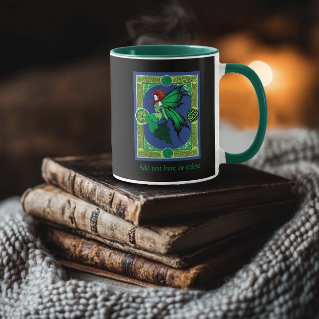 Mug Celtic Knot Work Green Fairy (Créateur téléchargé)