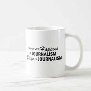 Mug Celui qui se produise - journalisme