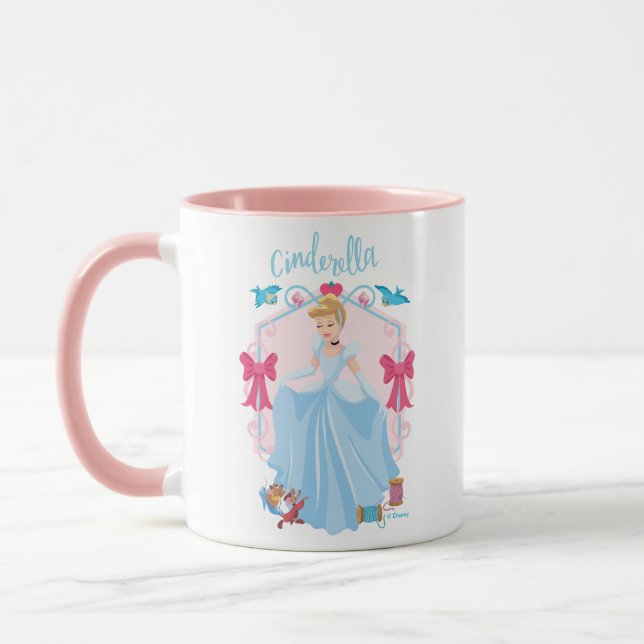 Mug Cendrillon avec Gus et Rufus (Gauche)