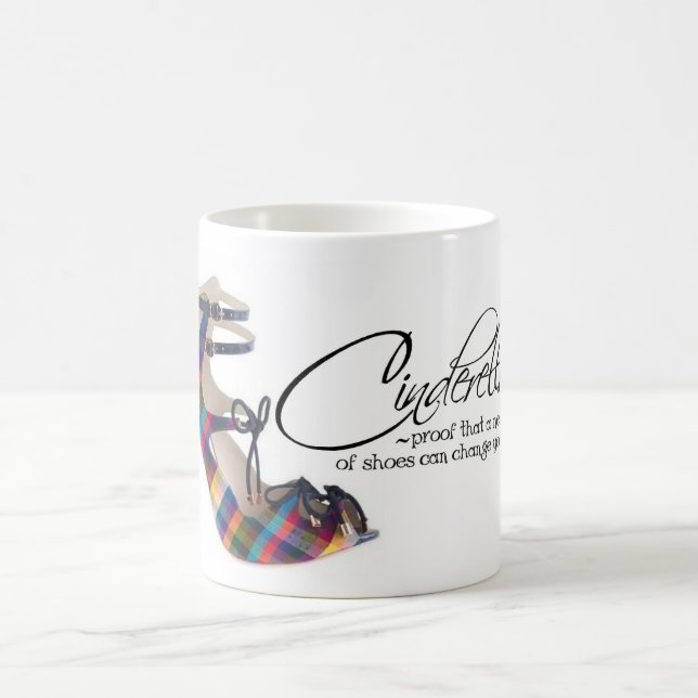 Mug Cendrillon de café Cendrillon Chaussures colorées  (Centre)