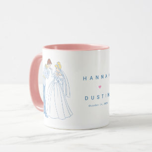 Mug Cendrillon & Prince Mariage