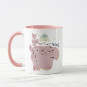 Mug Cendrillon Silhouette "Danse jusqu'à minuit"