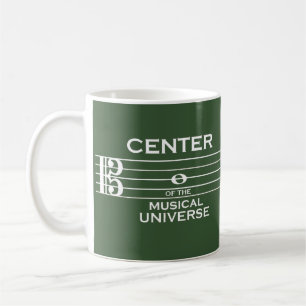Mug Centre de l'Univers Musical Alto Clef Green