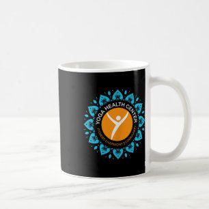 Mug Centre de santé Yoga Happy Starts Here Design 