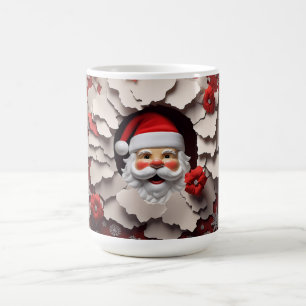 Mug Céramique Père Noël 3D
