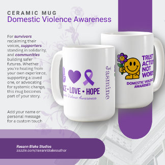 Mug Céramique personnalisée de sensibilisation à la vi