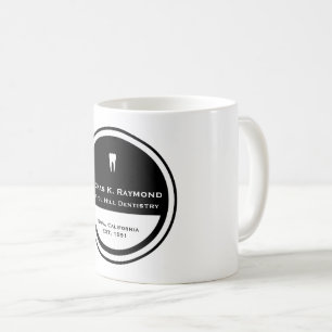 Mug Cercle personnalisable d'art dentaire