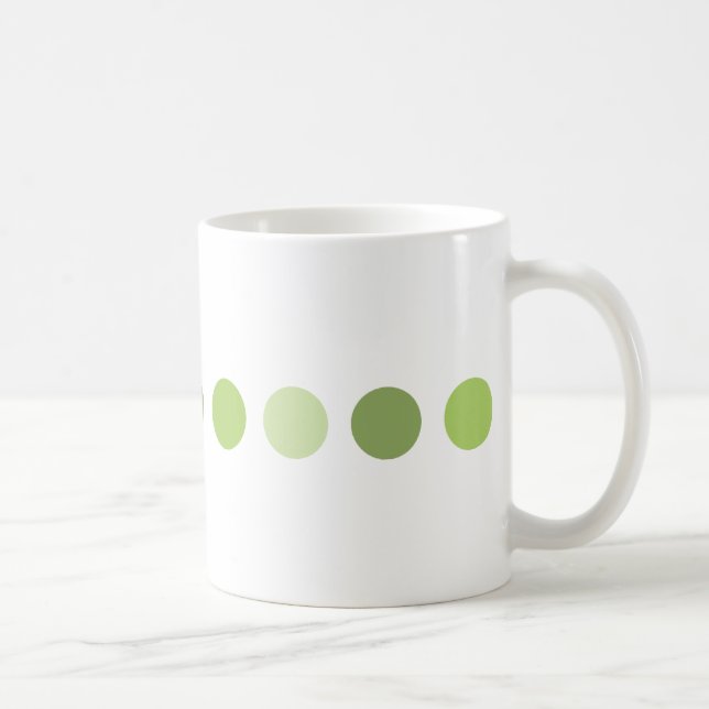 Mug cercle-vert (Droite)