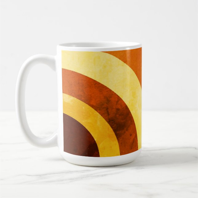 Mug Cercles Abstraits (Gauche)