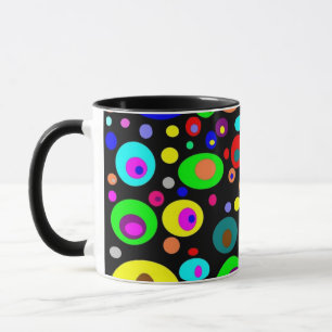 Mug Cercles abstraits vibrants