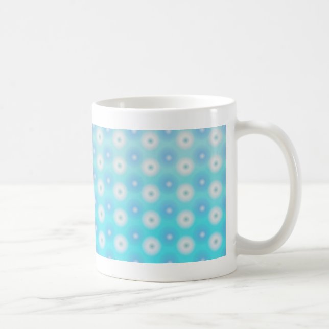 Mug cercles blancs et bleus (Droite)