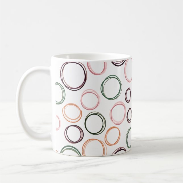 Mug Cercles Boho (Gauche)