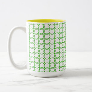 Mug - Cercles d'enclenchement vert