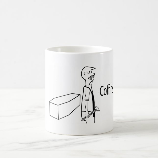 Mug Cercueil prêt (Centre)