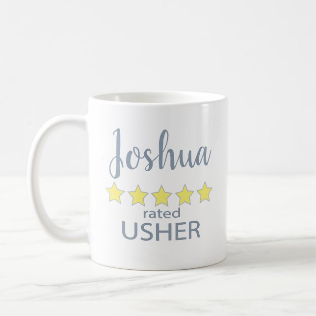 Mug Cérémonie de mariage et cortège 5 étoiles Héraut (Gauche)