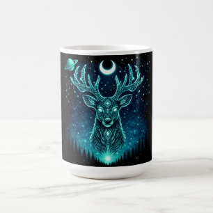 Mug Cerf Céleste – Galaxie de la Faune Grâce sous les 