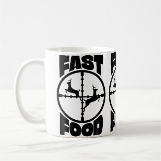 Mug Cerf de chasse de nourriture rapide drôle pour hom
