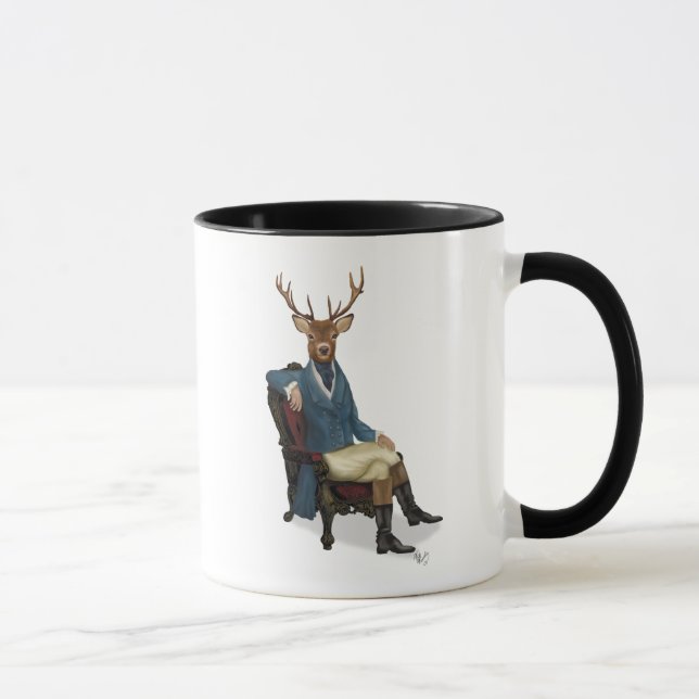 Mug Cerf distingué Full 3 (Droite)