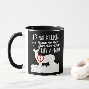 Mug Cerfs communs drôles de mâle de citation d'homme