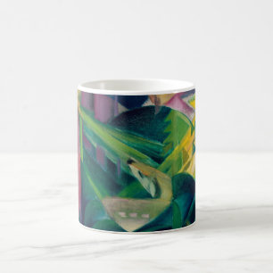 Mug Cerfs dans un jardin de monastère par Franz Marc