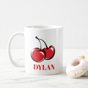 Mug Cerise Musique personnalisée