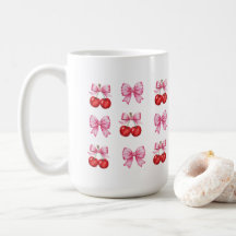Cerises coquette et vaches roses