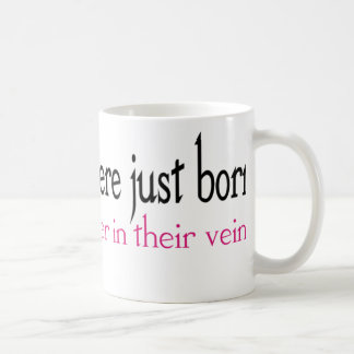 Mug Certaines filles naissent avec parties scintillant
