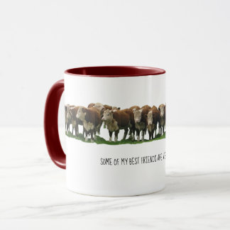 Mug Certains de mes meilleurs amis sont végétariens