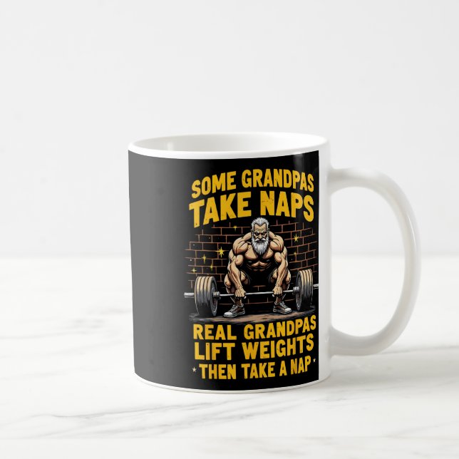 Mug Certains Grandpas prennent des siestes de vrais Gr (Droite)