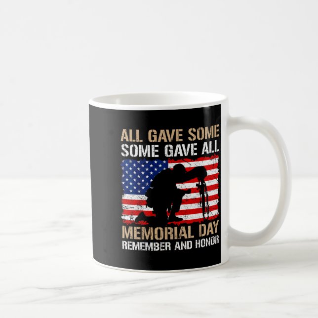 Mug Certains ont donné Jour du Souvenir Se souvenir Ho (Droite)