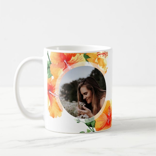 Mug Certifié Meilleure Maman jamais une photo cadeau d (Gauche)