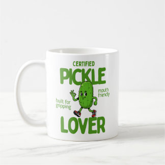 Mug Certified Pickle Lover Funny Foodie Coffee